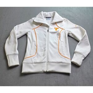 Tennessee Volunteers Jacket Womens XS Columbia Fleece Vols White Orange NCAA SEC
